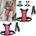 Adjustable Dog Car Seat Belts Leash